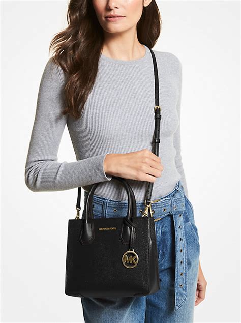 engelhorn michael kors mercer|Mercer Medium Pebbled Leather Crossbody Bag .